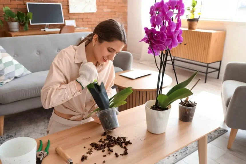 Hogyan ültessük át orchideánkat néhány egyszerű lépésben, hogy gyönyörű virágokat hozzon?